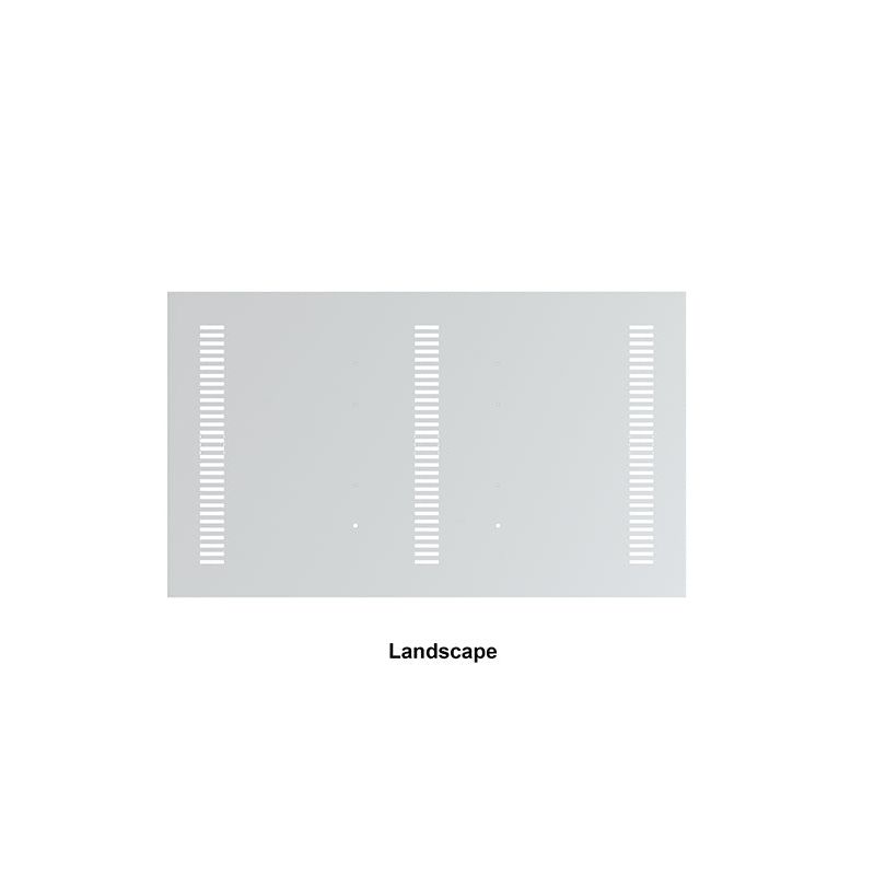 Light Gray Multibrackets M Pro Series - Enclosure 55" Back Plate Medium White