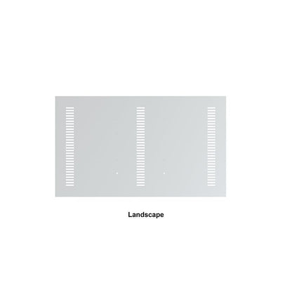 Light Gray Multibrackets M Pro Series - Enclosure 55" Back Plate Medium White