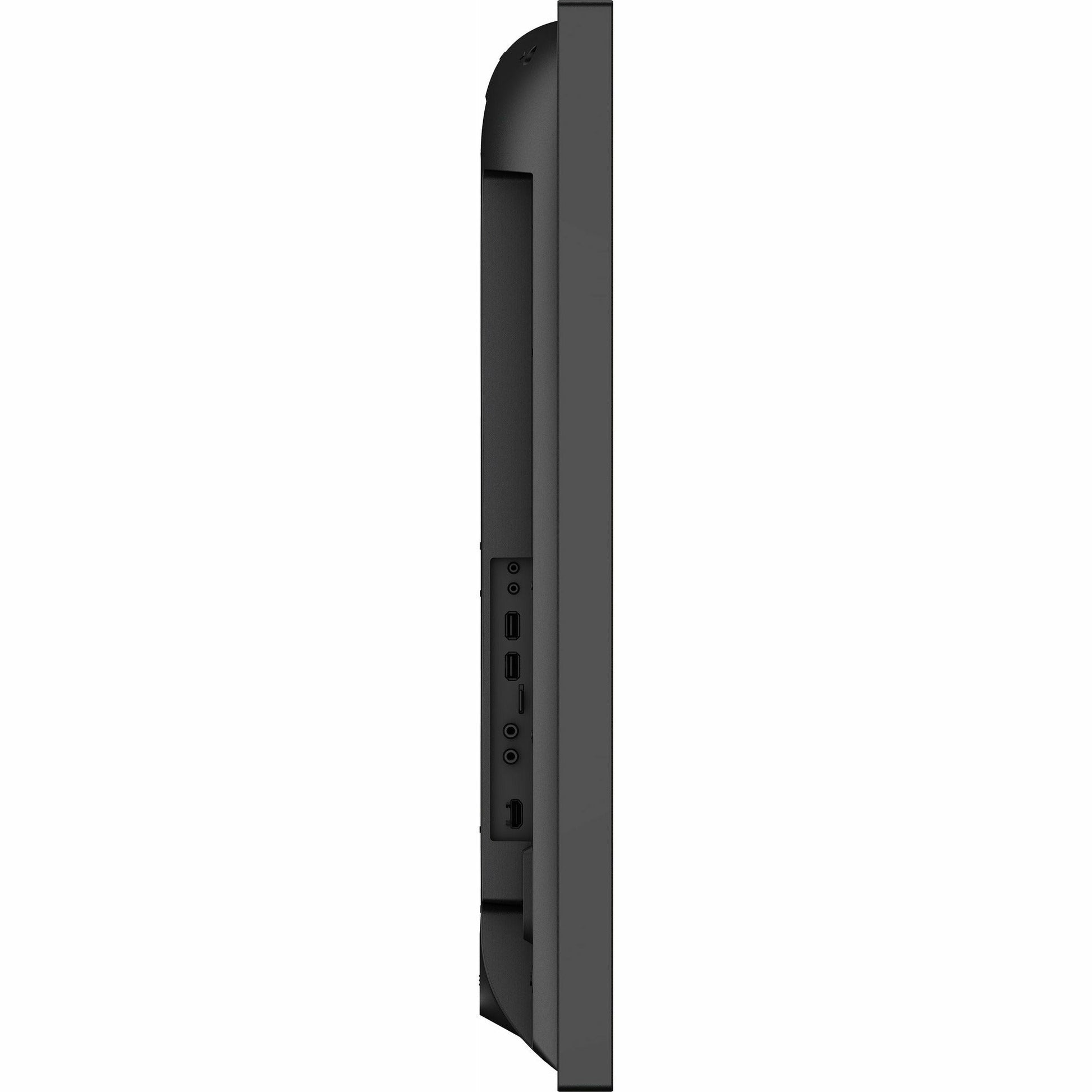 Dark Slate Gray Iiyama ProLite T4362AS-B1 43" IPS 4K UHD Projective Capacitive 20pt Touchscreen with Palm Rejection Edge to Edge Glass Design