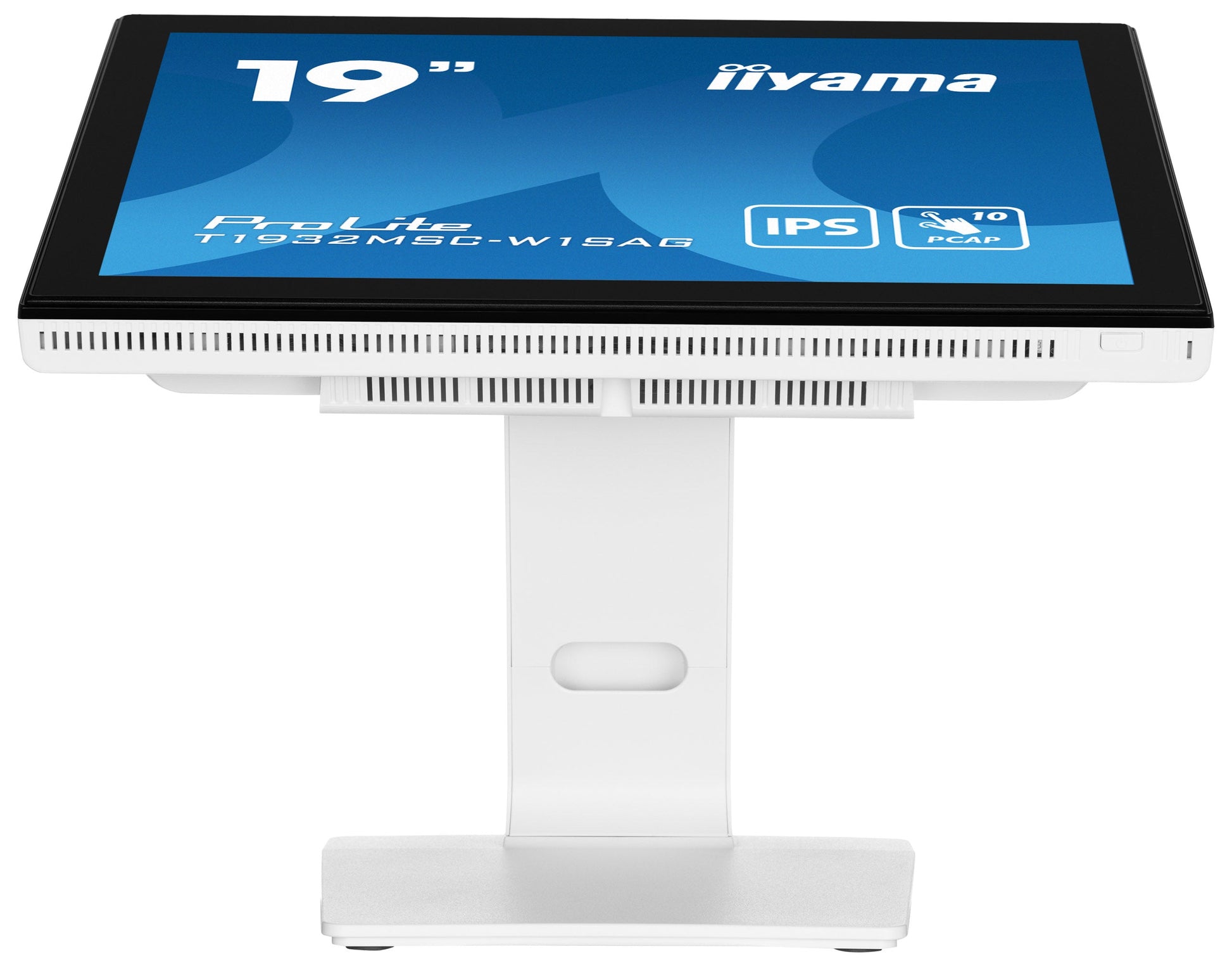 Steel Blue iiyama ProLite T1932MSC-W1SAG 19" 10pt Capactive IP Touchscreen in White