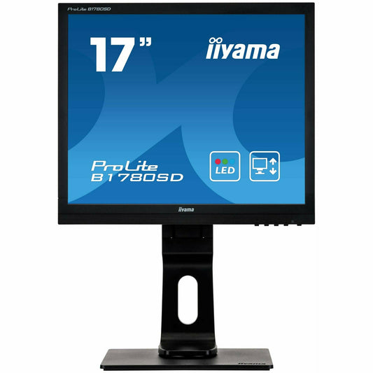 Dark Cyan iiyama ProLite B1780SD-B1 17" TN LCD-backlit Monitor