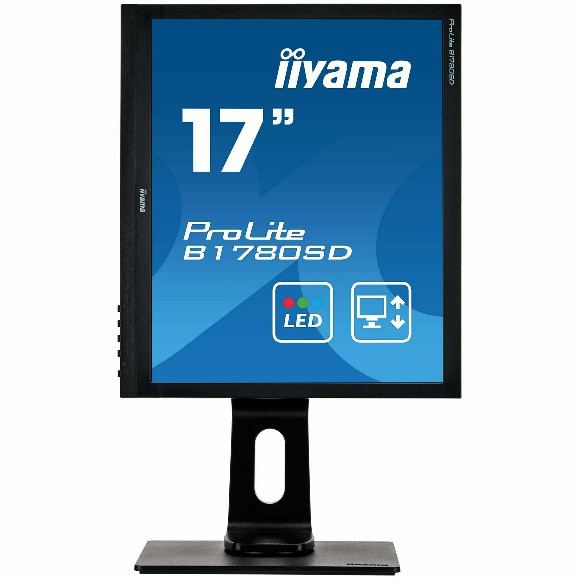 Dark Cyan iiyama ProLite B1780SD-B1 17" TN LCD-backlit Monitor