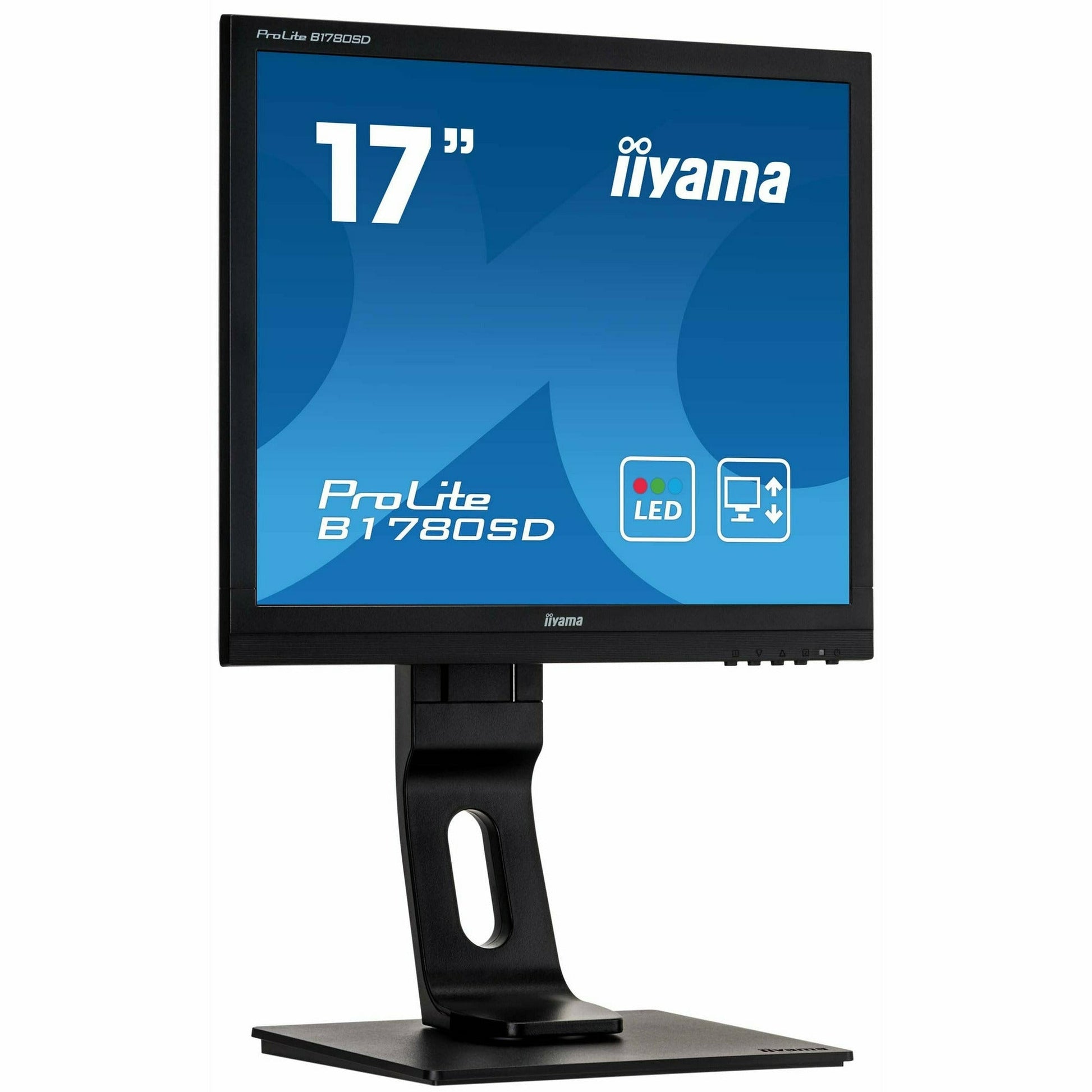 Steel Blue iiyama ProLite B1780SD-B1 17" TN LCD-backlit Monitor