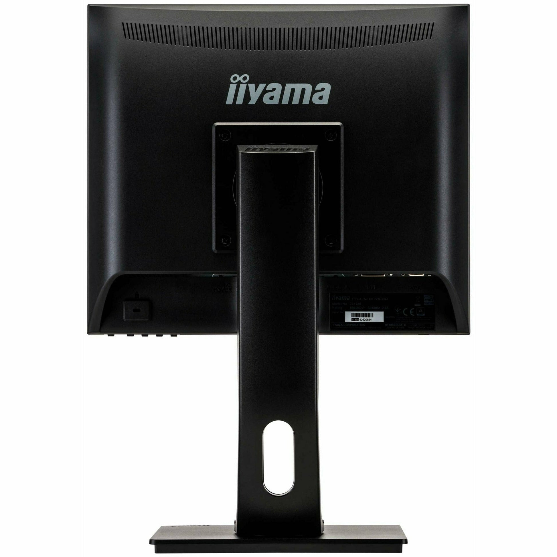 Black iiyama ProLite B1780SD-B1 17" TN LCD-backlit Monitor