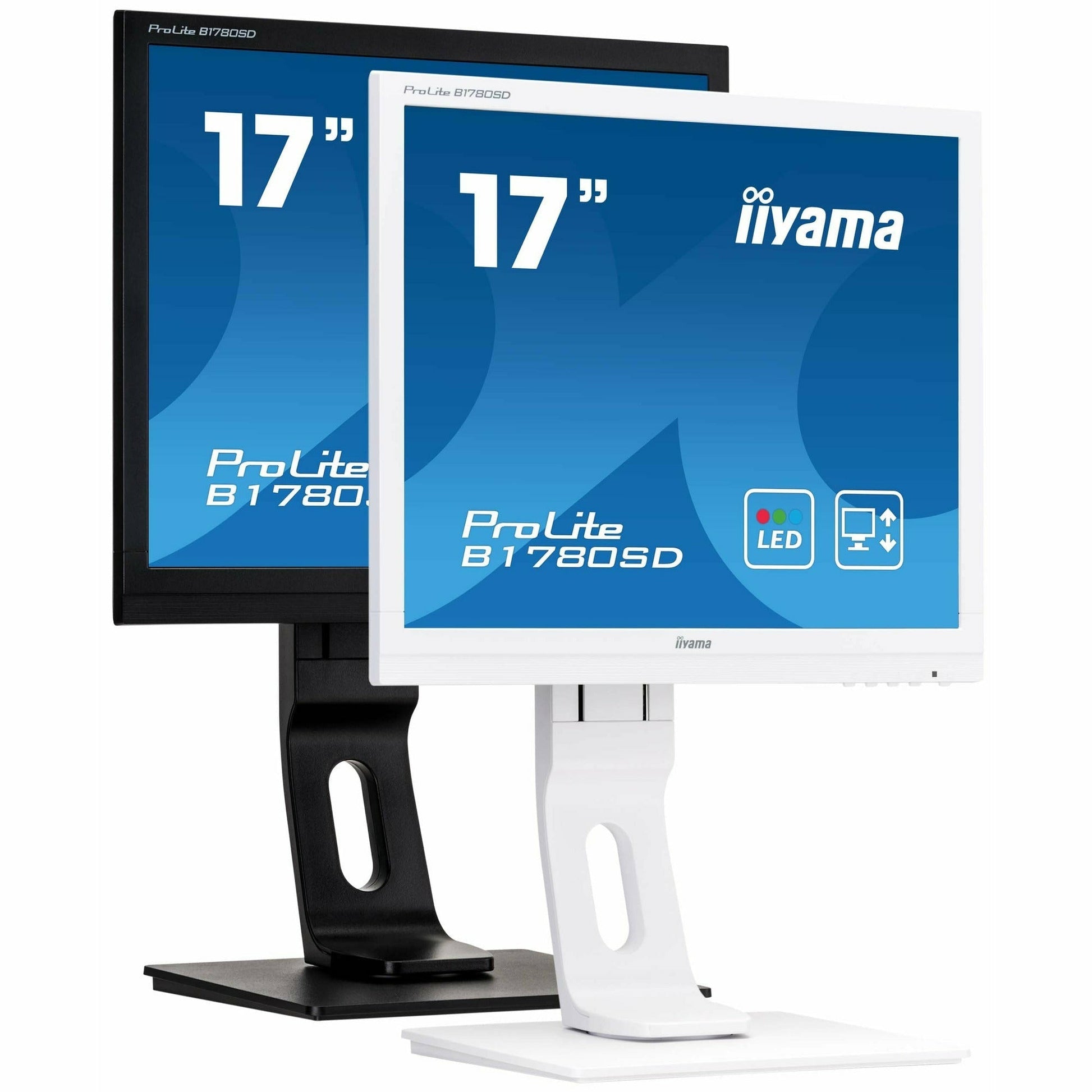 Lavender iiyama ProLite B1780SD-W1 17" TN LCD-backlit Monitor White