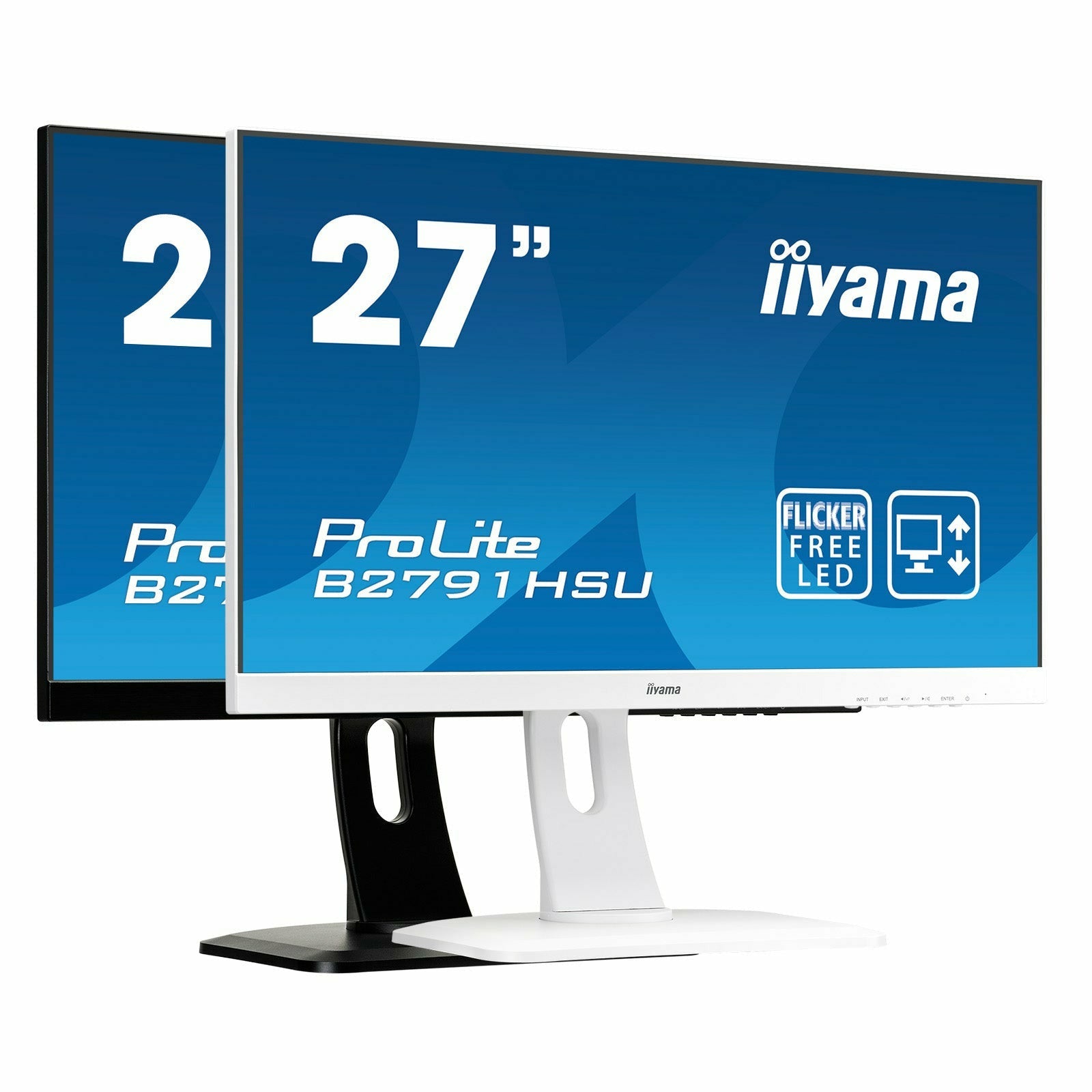 Dark Cyan iiyama ProLite B2791HSU-W1 27" LCD Monitor