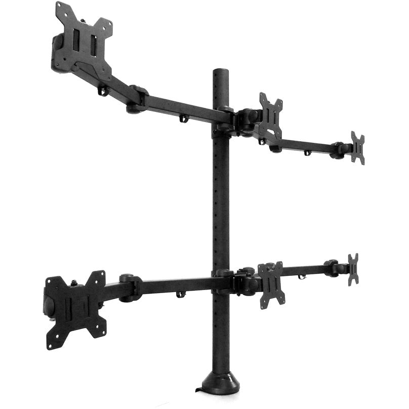 Dark Slate Gray Metalicon Duro Six Screen Heavy Duty Monitor Arm