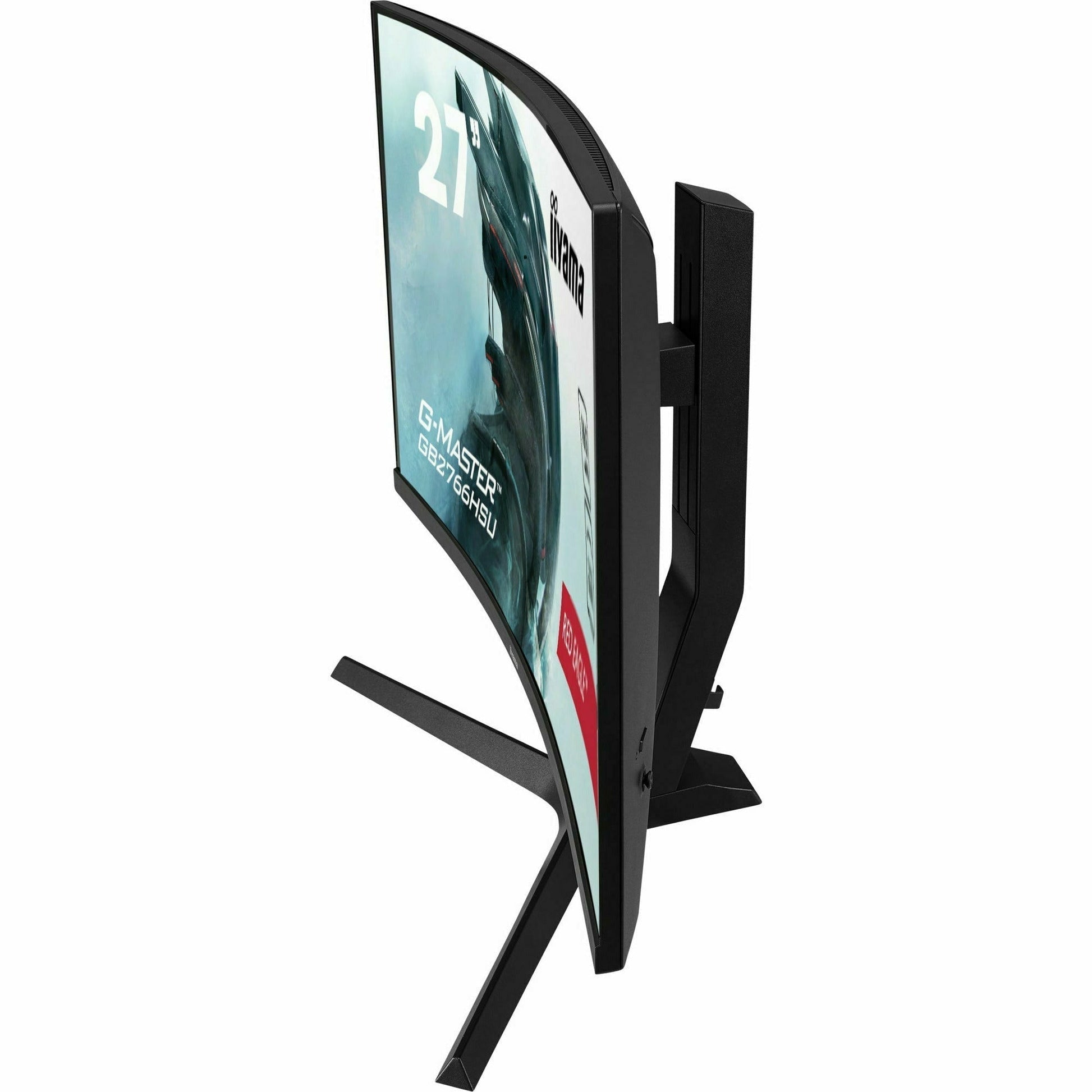 Dark Slate Gray iiyama G-Master GB2766HSU-B1 27" 165Hz 1ms 1500R Height Adjust Stand Curved LED Display