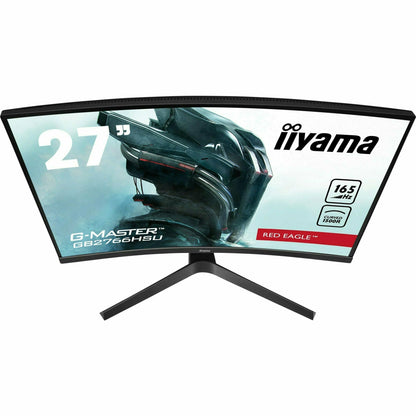 Light Gray iiyama G-Master GB2766HSU-B1 27" 165Hz 1ms 1500R Height Adjust Stand Curved LED Display