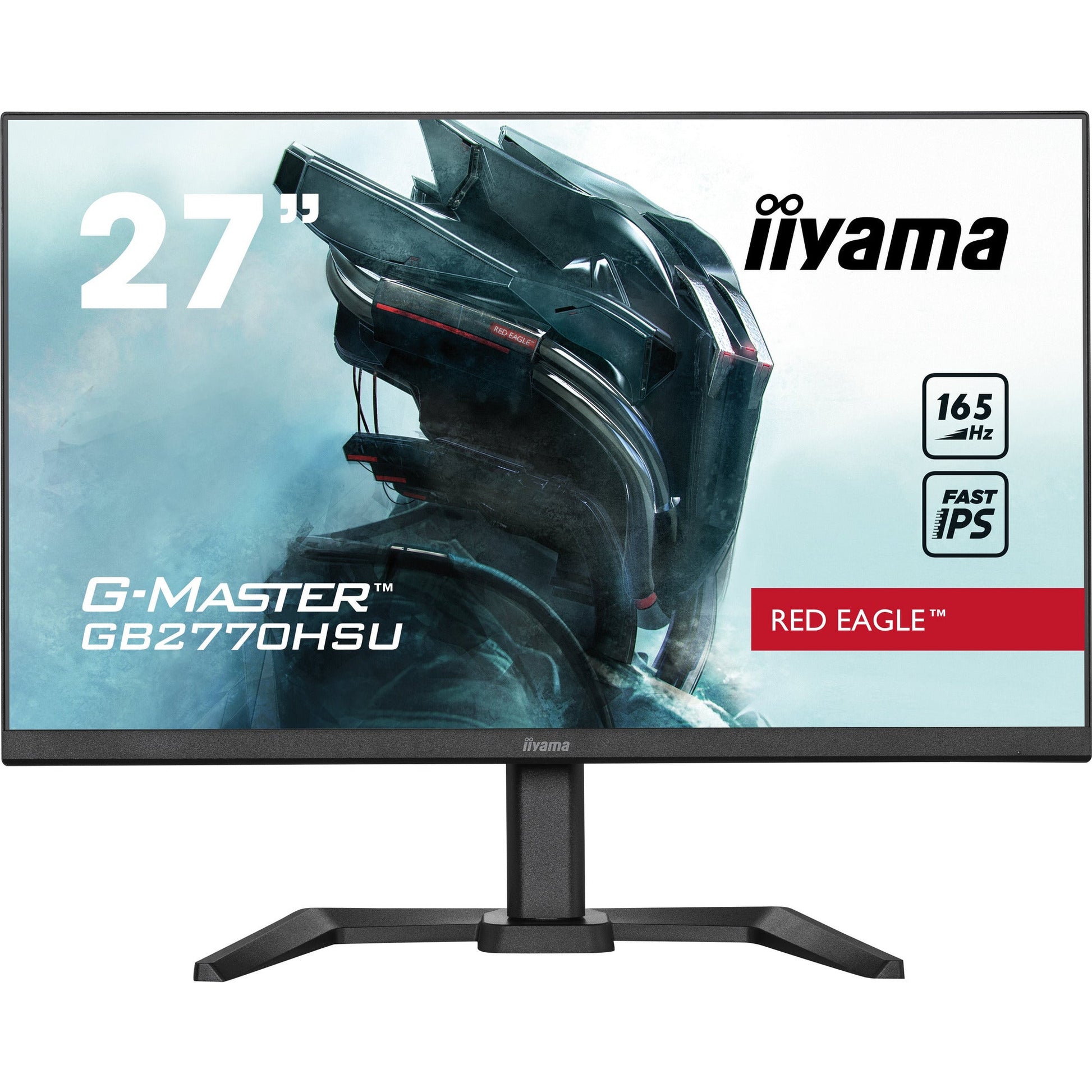 iiyama G-Master GB2770HSU-B5 Red Eagle Gaming Monitor with Height Adjust Stand