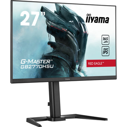 Dark Slate Gray iiyama G-Master GB2770HSU-B5 Red Eagle Gaming Monitor with Height Adjust Stand