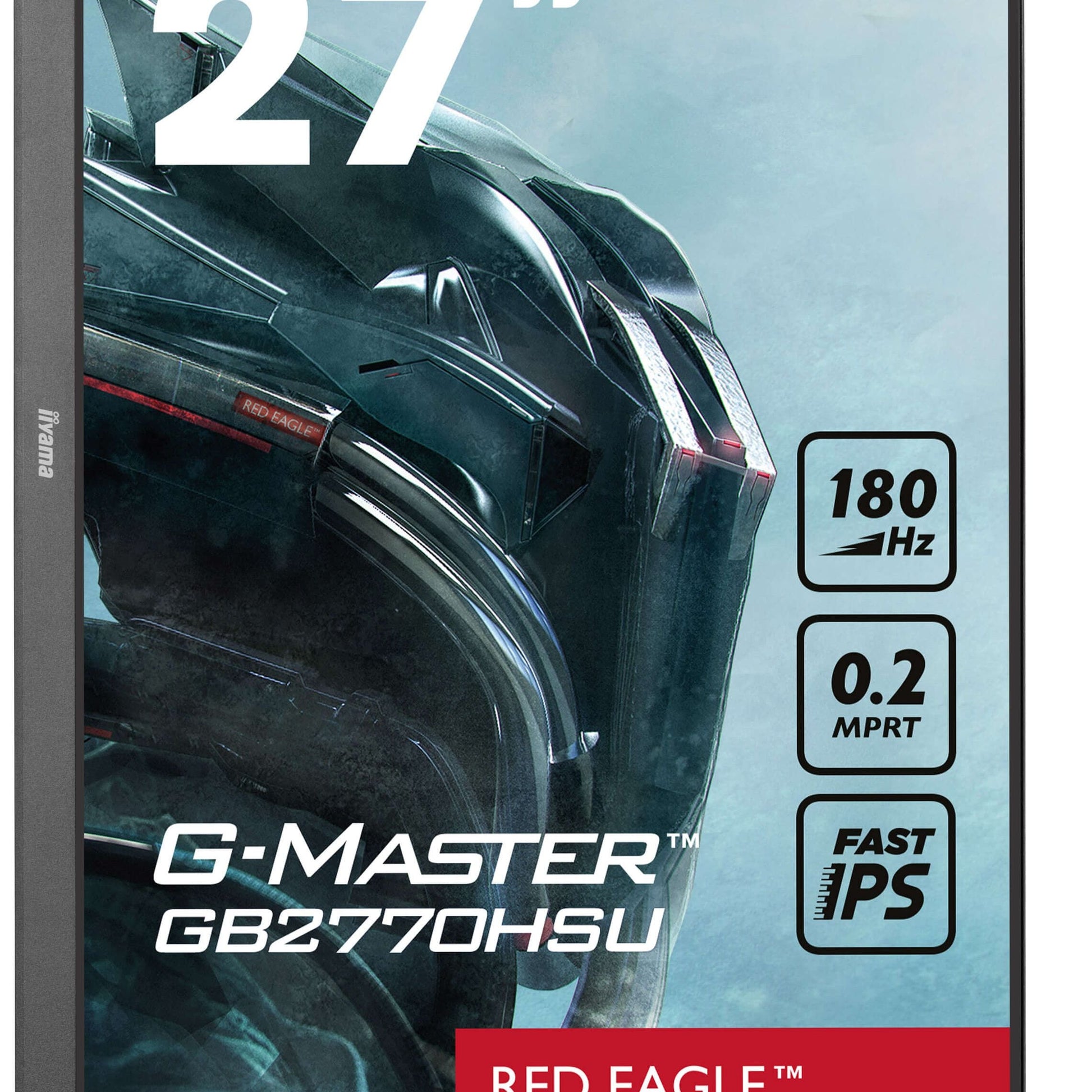 Dark Slate Gray iiyama G-Master GB2770HSU-B6 Red Eagle 27" Fast IPS 0.2ms 180Hz Gaming Monitor