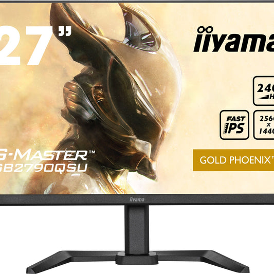 Dark Slate Gray iiyama G-Master GB2790QSU-B5 Gold Phoenix 27" 240Hz 1ms Gaming Monitor