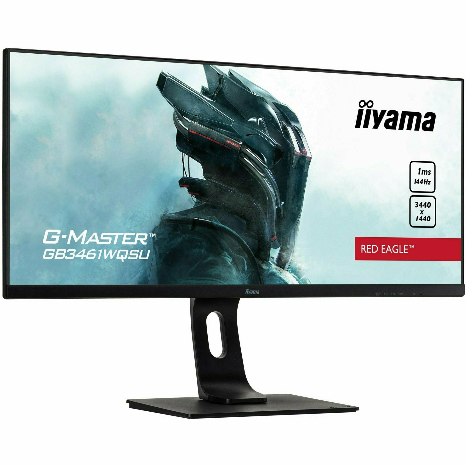Powder Blue iiyama G-Master GB3461WQSU-B1 34" 21:9 Ultra Wide ADS-IPS LCD