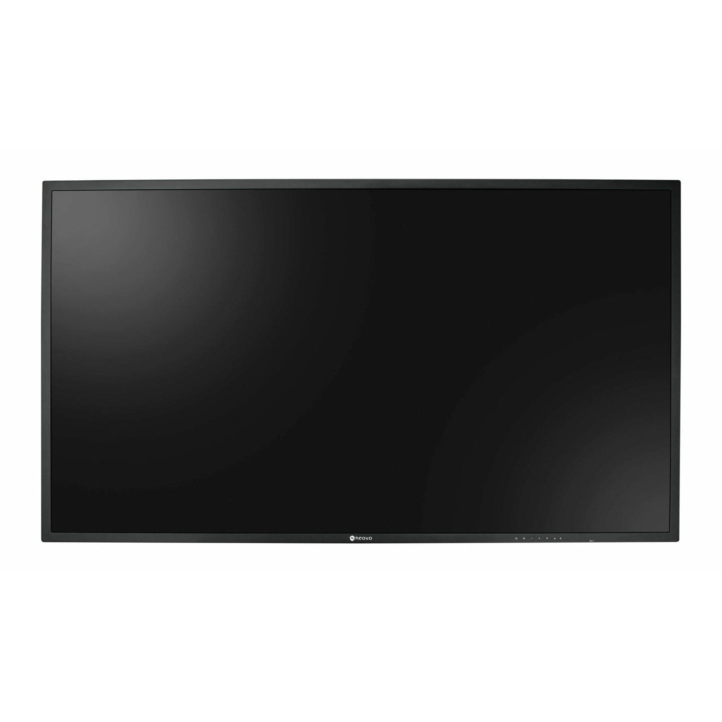 Black AG Neovo HMQ-6501 65-Inch 4K Surveillance Display With SDI