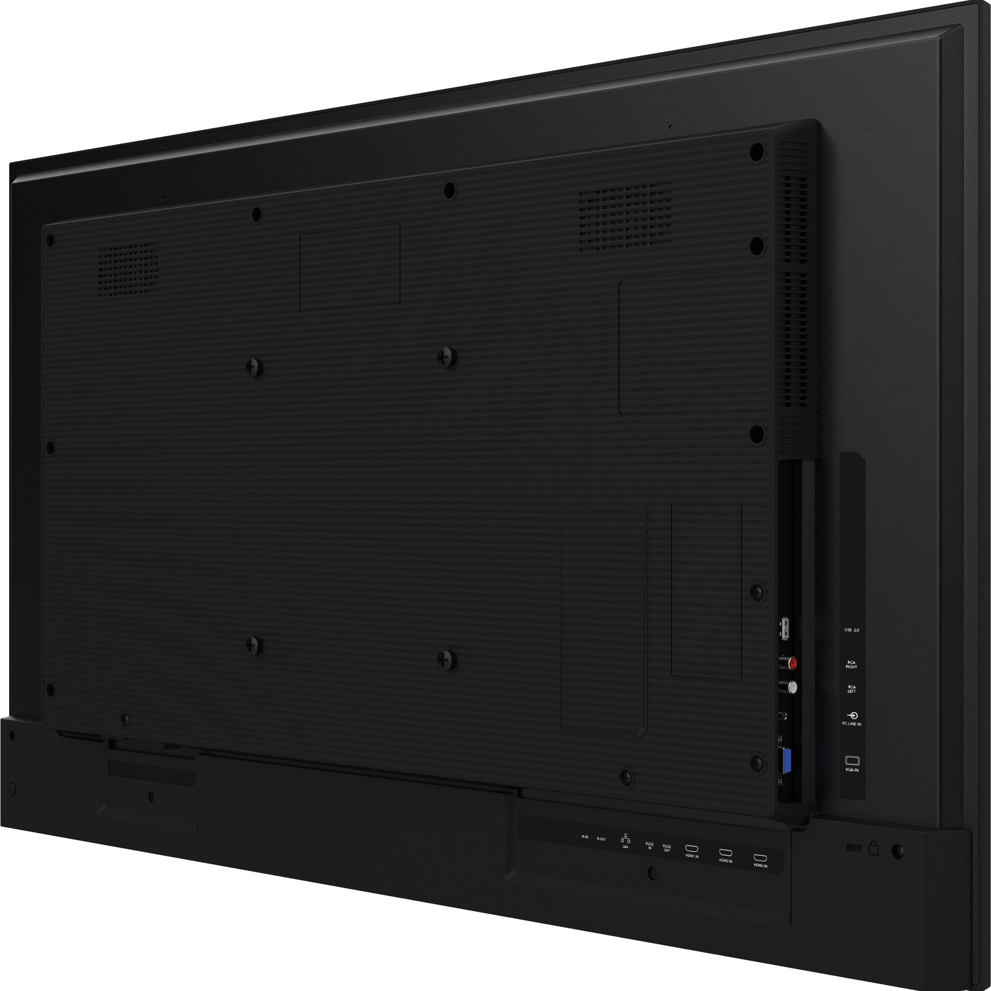 Black iiyama PROLITE LE4341S-B2 43" Flexible Full HD professional large format display with USB media playback