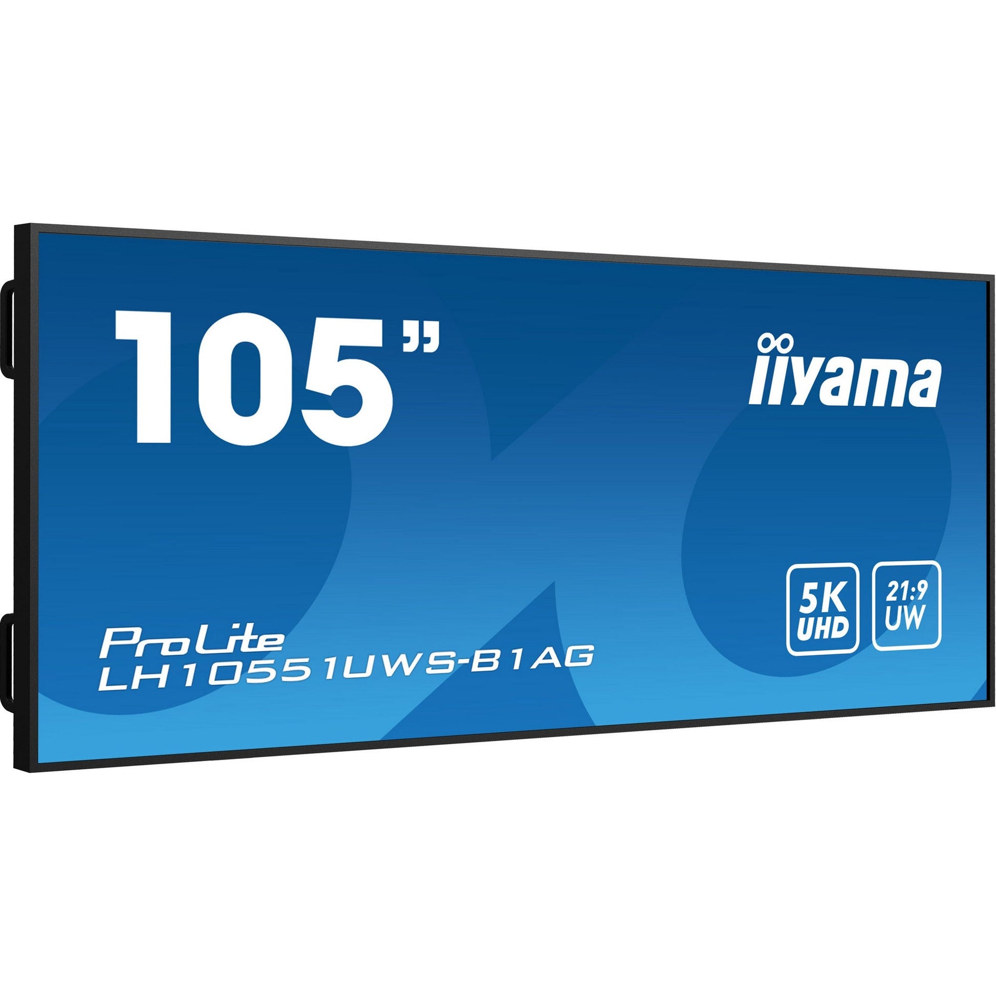 Dark Cyan iiyama ProLite LH10551UWS-B1AG 105" IPS LCD 25% Haze 21:9 Ultra-Wide, 5K 5120x2160 24/7 Hour Operation Large Format Display