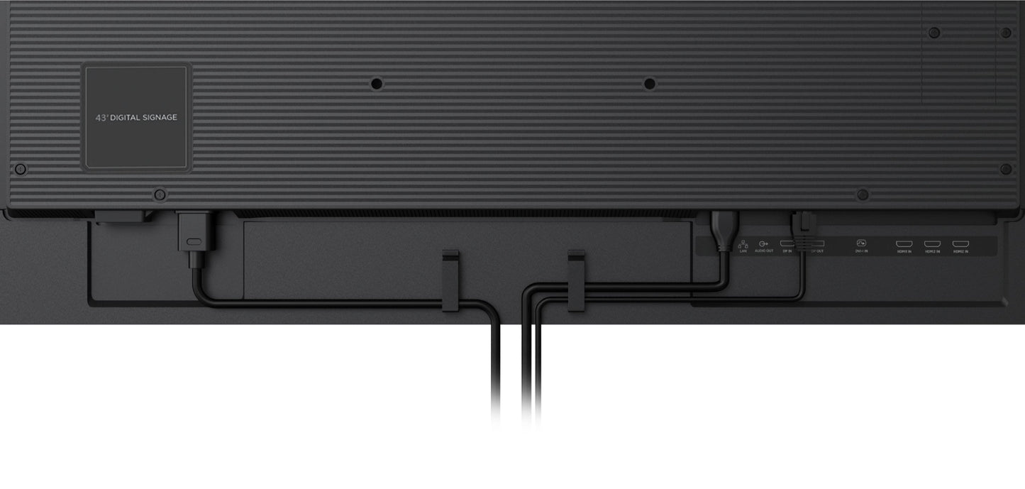 Dark Slate Gray iiyama ProLite LH5075UHS-B1AG 50" 4K UHD 24/7 Display with Android OS, FailOver and Intel SDM slot