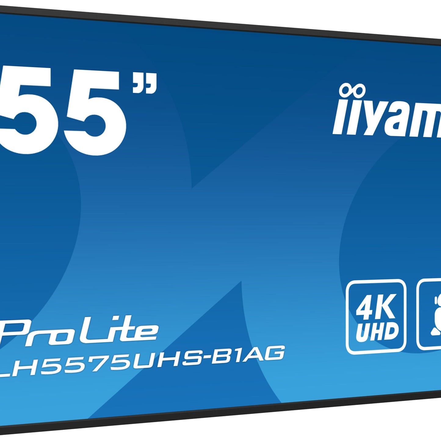 Dark Cyan iiyama ProLite LH5575UHS-B1AG 55" IPS 4K UHD Digital Signage Display with Android OS