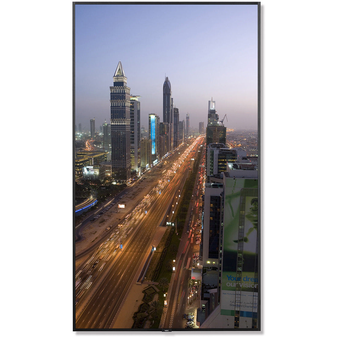 Dark Slate Gray NEC MultiSync® M861 LCD 86" Message Large Format Display