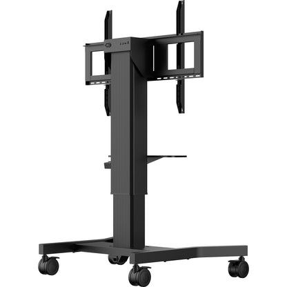 Dark Slate Gray Iiyama MD CAR1021-B1 Single column electric floor lift on wheels with easy mount brackets