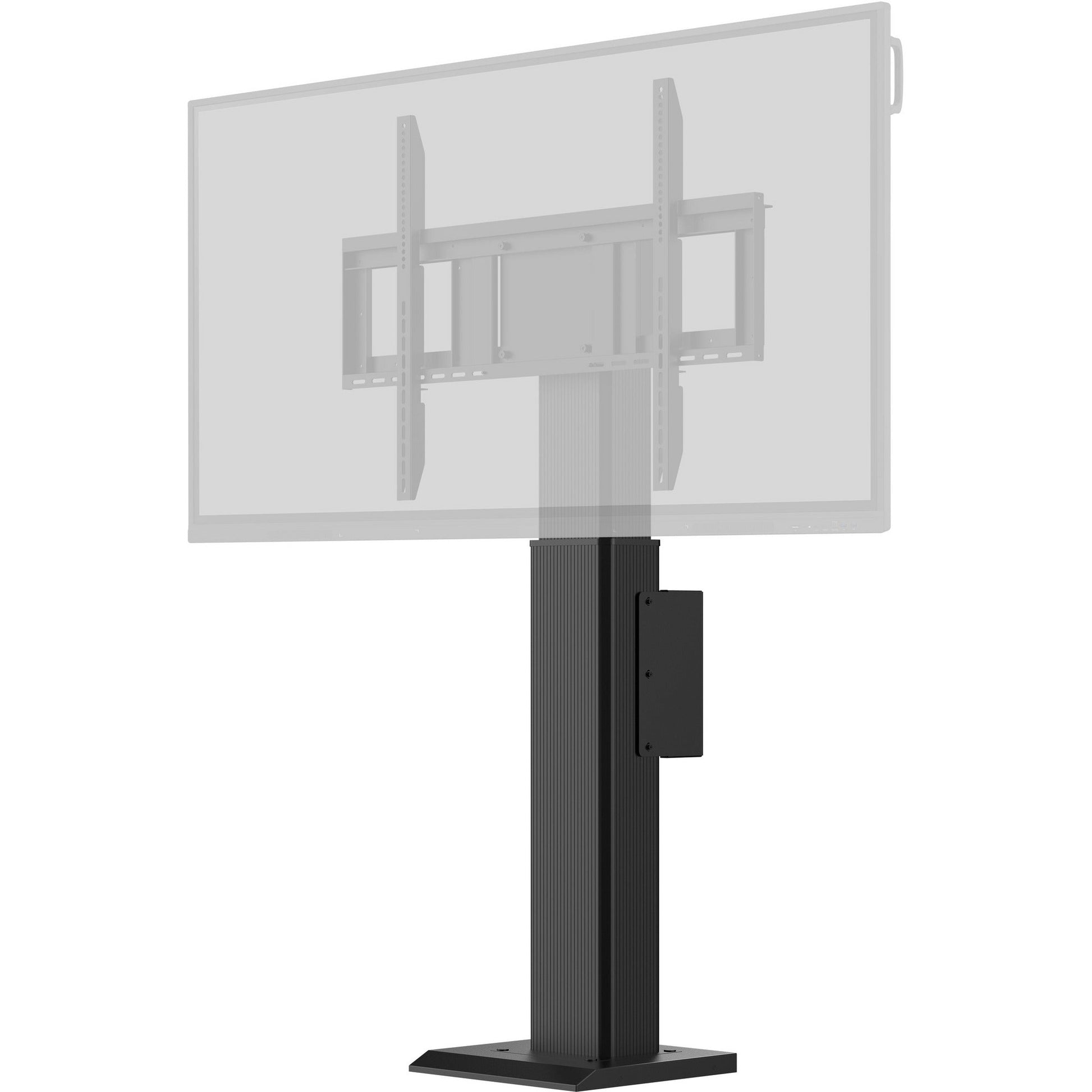 Light Gray Iiyama MD WLIFT1021-B1 Single column electric floor lift for monitors up to 86"