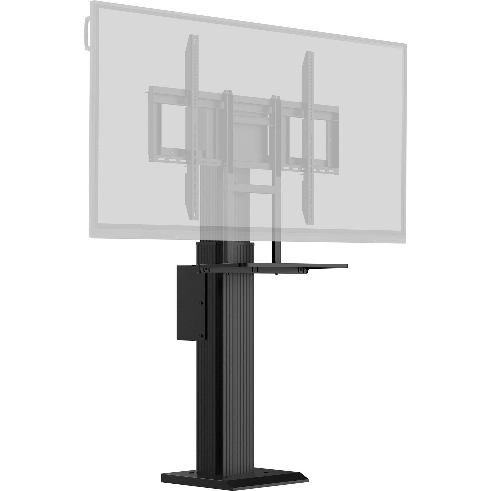 Light Gray Iiyama MD WLIFT1021-B1 Single column electric floor lift for monitors up to 86"