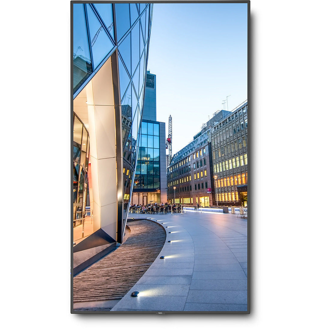 Gray NEC MultiSync® C860Q LCD 86" Midrange Large Format Display