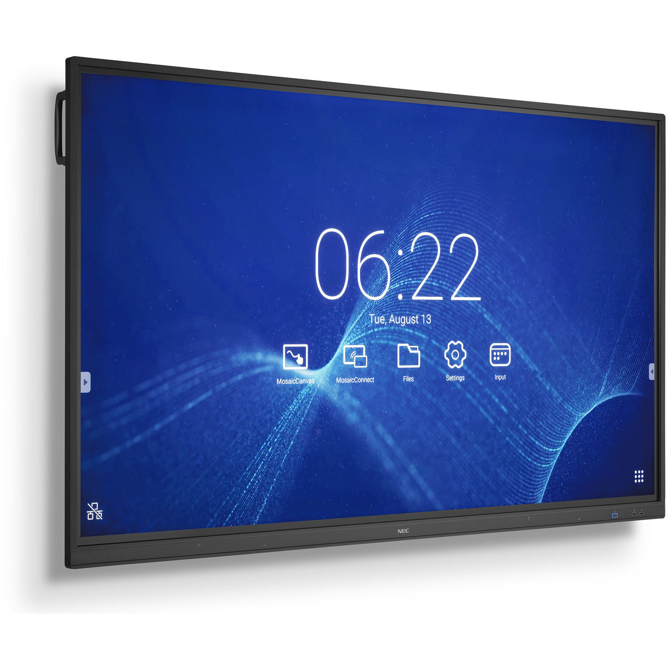 Dark Slate Blue NEC MultiSync® CB861Q LCD 86" Infrared Touch Collaboration Display