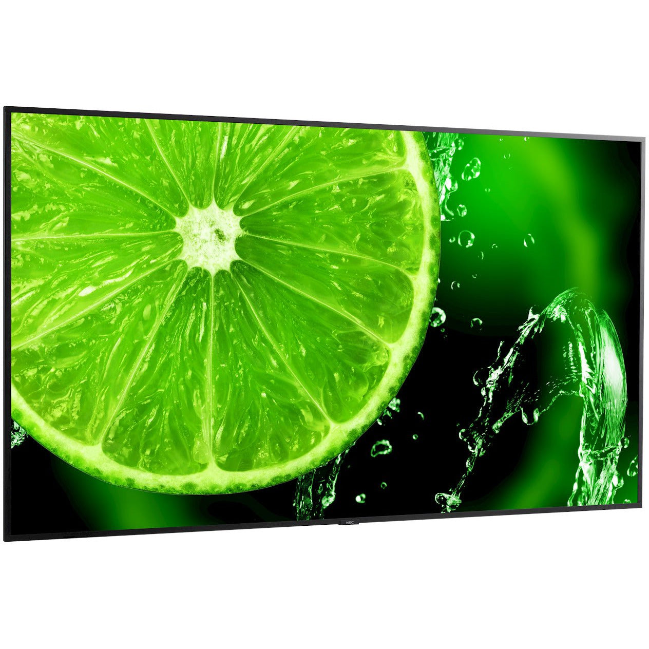 Lime Green NEC MultiSync® E758 LCD 75" Essential Large Format Display