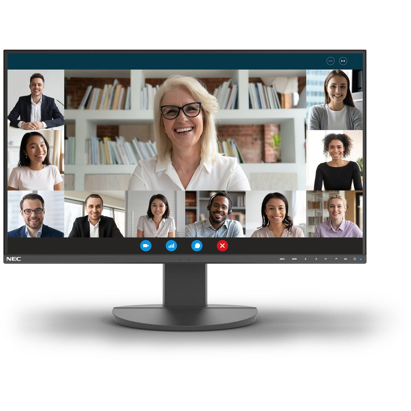Gray NEC MultiSync® EA272F LCD 27" Enterprise Display