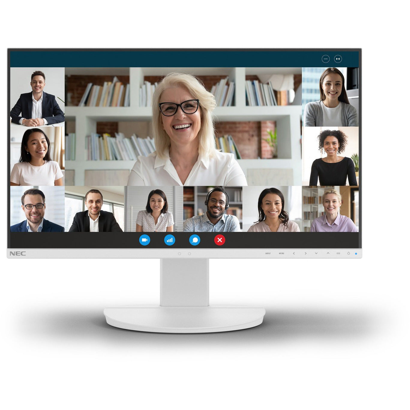 Gray NEC MultiSync® EA272F LCD 27" Enterprise Display