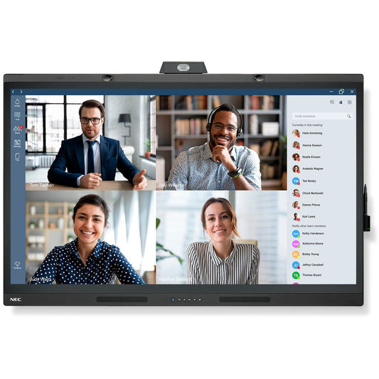 Light Gray NEC MultiSync® WD551 LCD 55" Windows Collaboration Display