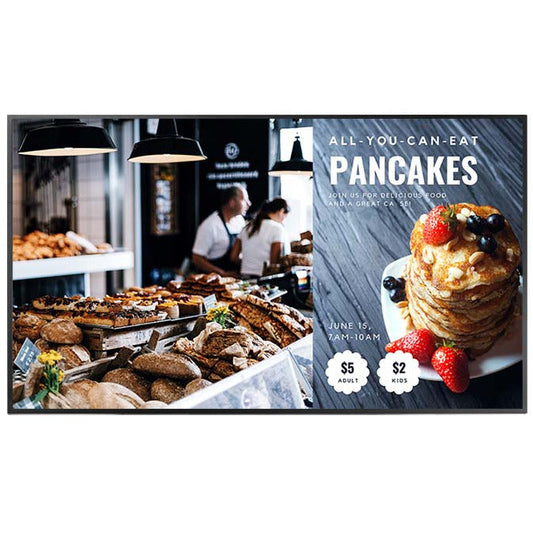 Dark Slate Gray AG Neovo NSD-5501Q   55-Inch All-In-One 4K Digital Signage Display