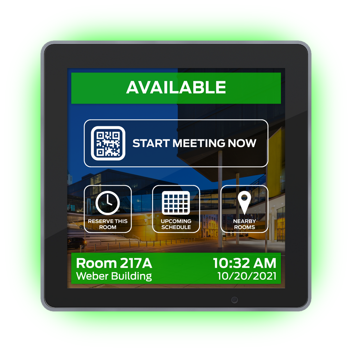 Dark Slate Gray Aurora Multimedia RXT-4WM-B 4" 1:1 Aspect Ratio in-Wall ReAX Touch Panel Control System Ports