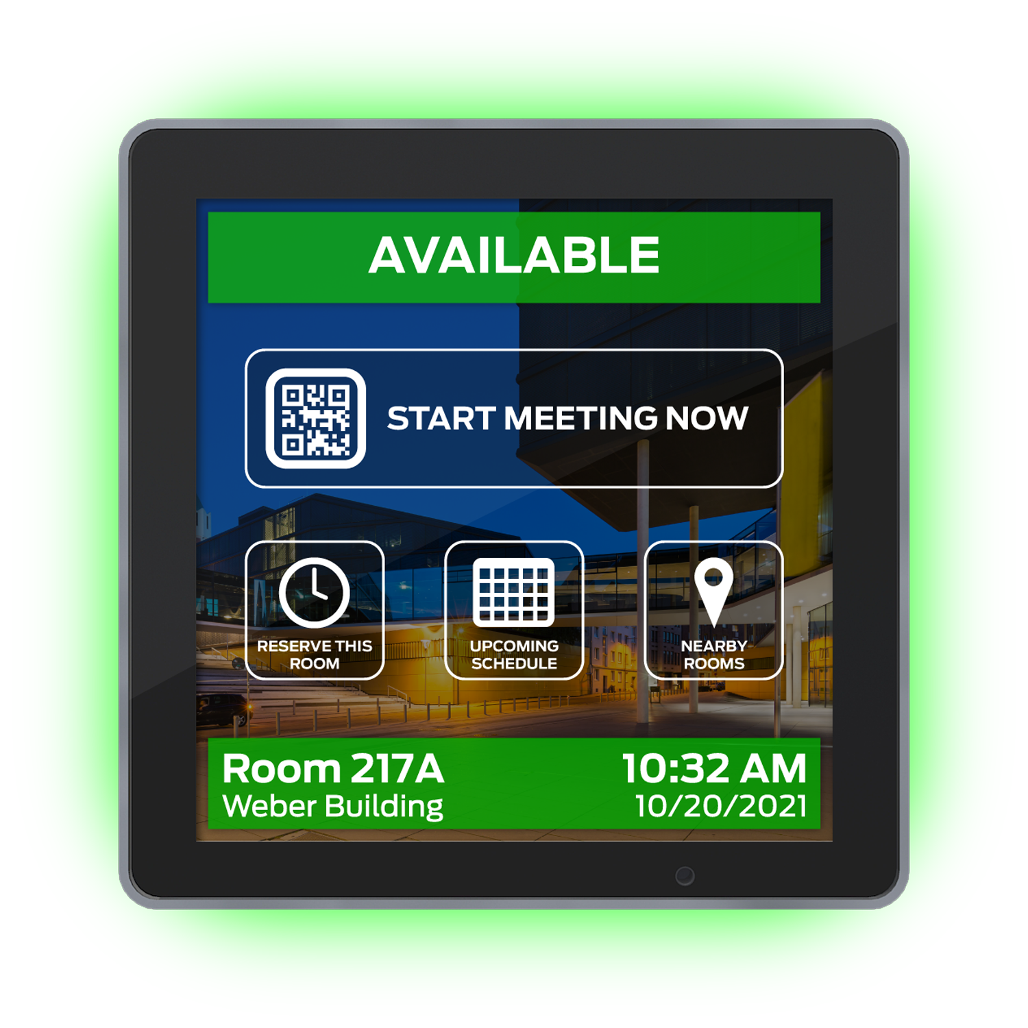Dark Slate Gray Aurora Multimedia RXT-4WM-B 4" 1:1 Aspect Ratio in-Wall ReAX Touch Panel Control System Ports