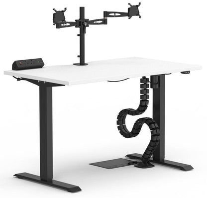 Lavender Formetiq B/SPBUNDLE2 Sit-Stand Desk & Accessories Bundle - Monitor Arm, Under Desk Power Module, Boost Power Module, Power Cable & Cable Spine