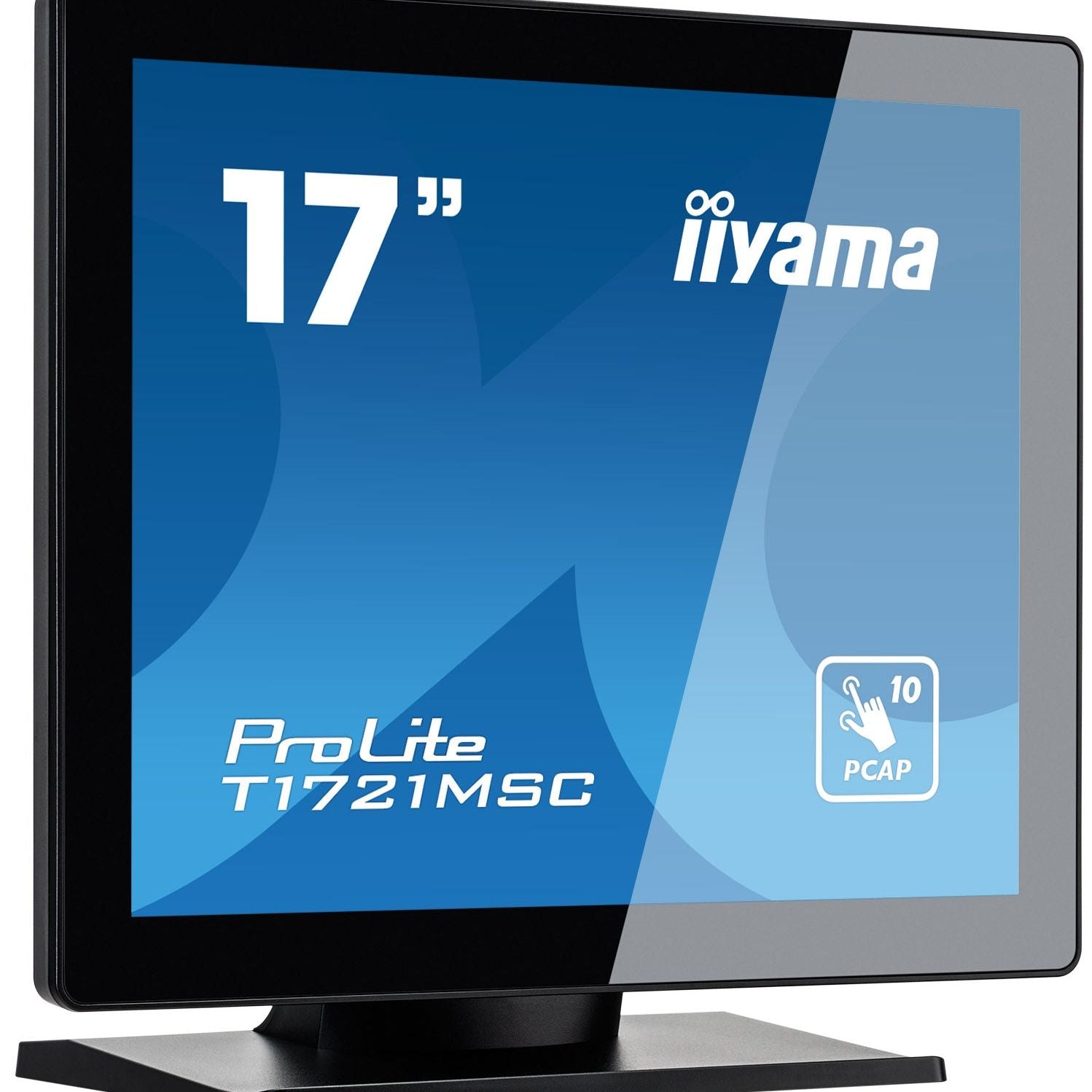 Steel Blue iiyama ProLite T1721MSC-B2 17" PCAP 10pt Touch Screen