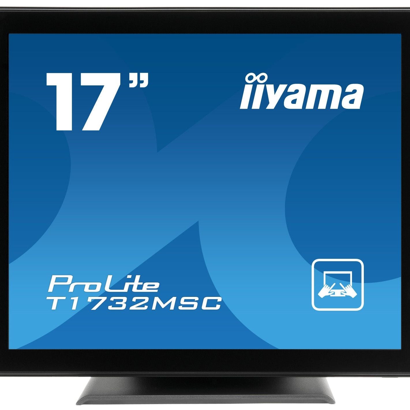 Dark Cyan iiyama ProLite T1732MSC-B1SAG 17" PCAP 10pt Touch Screen with AntiGlare Coating