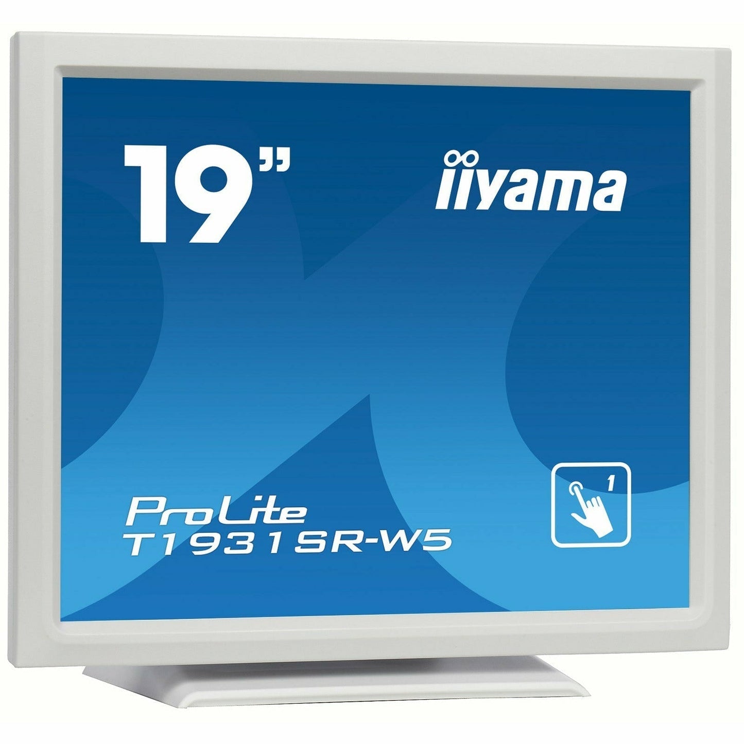 Light Gray iiyama ProLite T1931SR-W5 19" Touch Screen Black Display