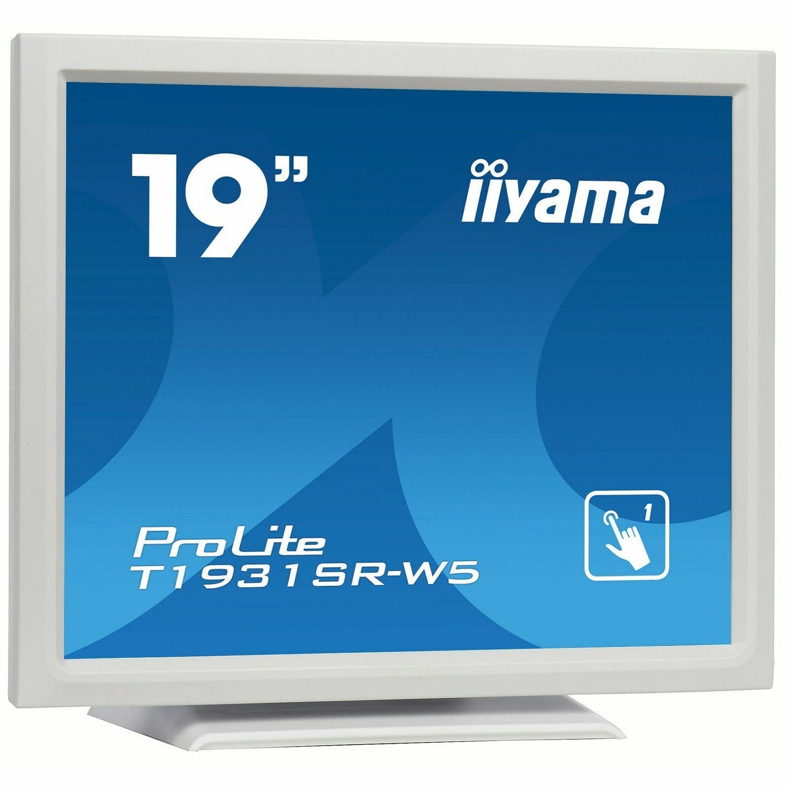 Light Gray iiyama ProLite T1931SR-W5 19" Touch Screen Black Display