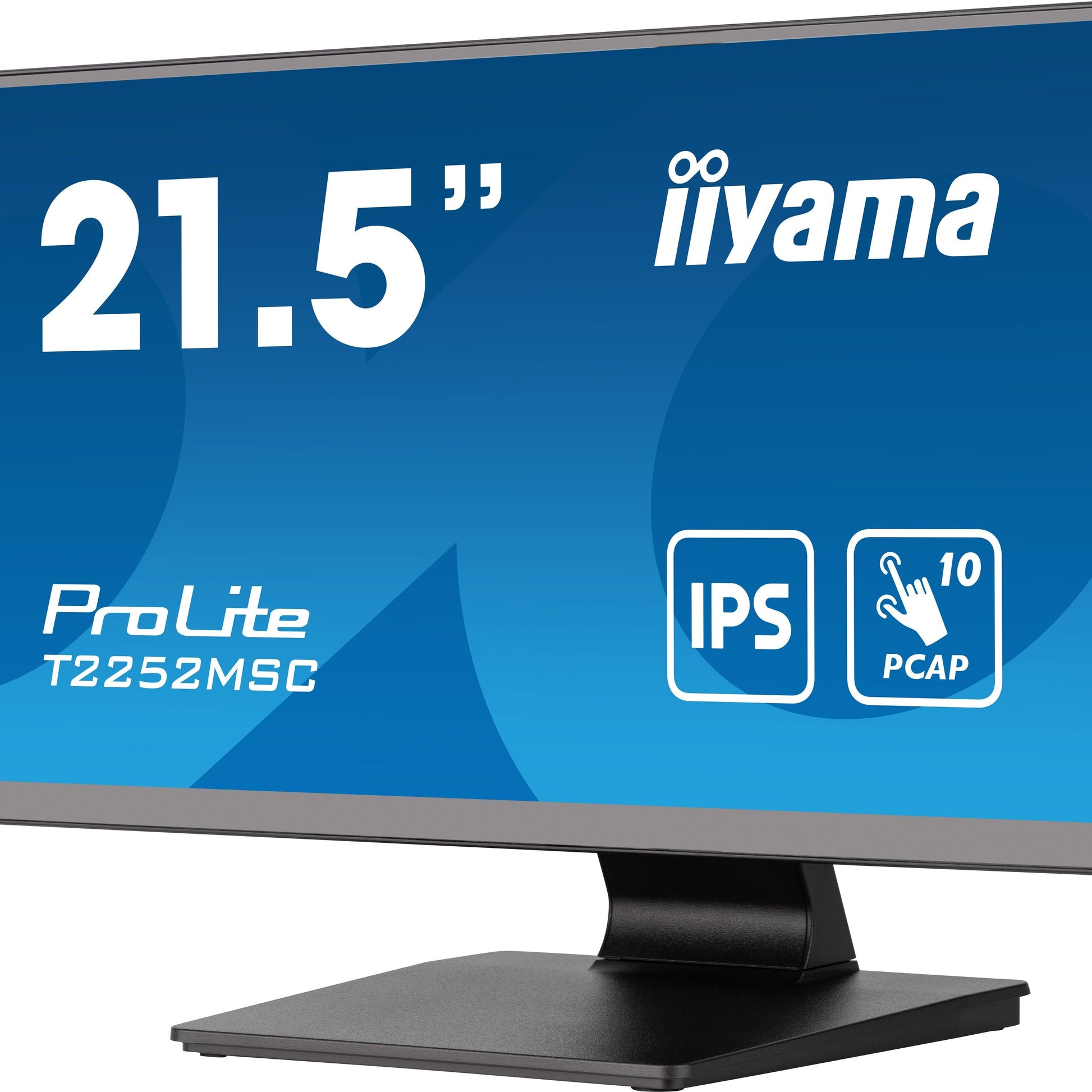 Dark Cyan iiyama ProLite T2252MSC-B2 21.5" IPS PCAP Edge-to-Edge 10pt Touch Screen