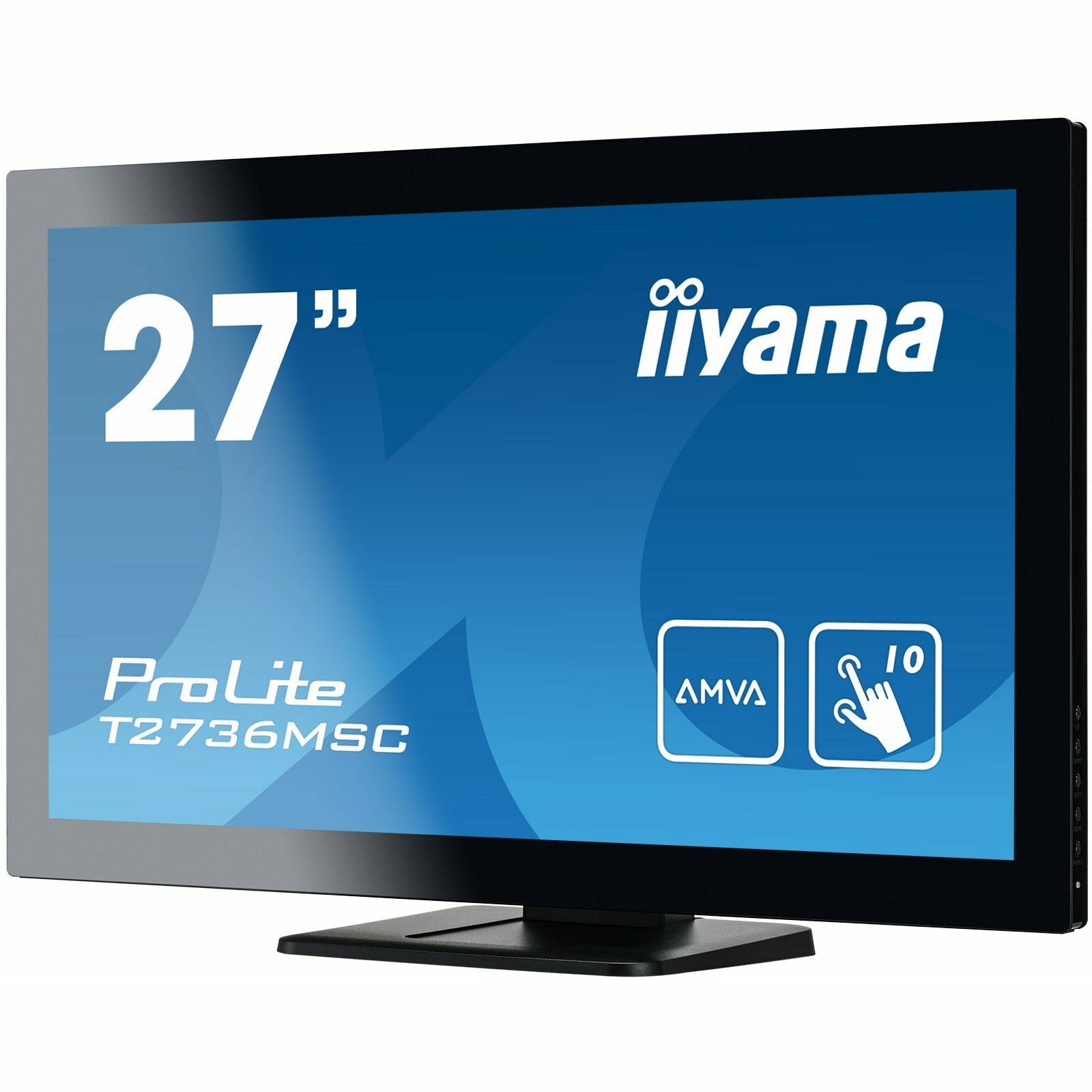 Steel Blue iiyama ProLite T2736MSC-B1 27" Touch Screen Display