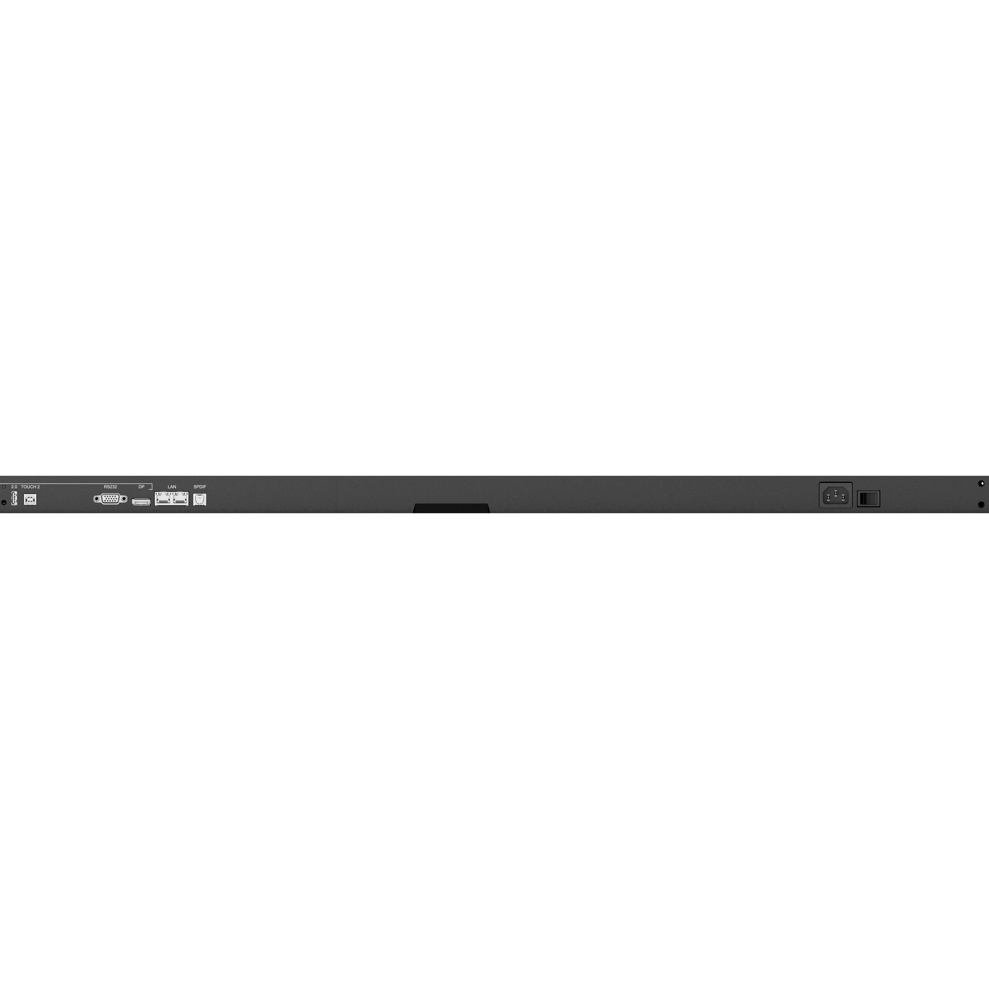 Dark Slate Gray Iiyama ProLite TE6514MIS-B1AG 65" PureTouch-IR+ Touch Screen 4K 24/7 Large Format Display with Android, Wifi & USB-C