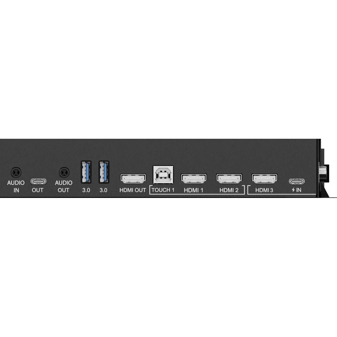 Dark Slate Gray Iiyama ProLite TE6514MIS-B1AG 65" PureTouch-IR+ Touch Screen 4K 24/7 Large Format Display with Android, Wifi & USB-C