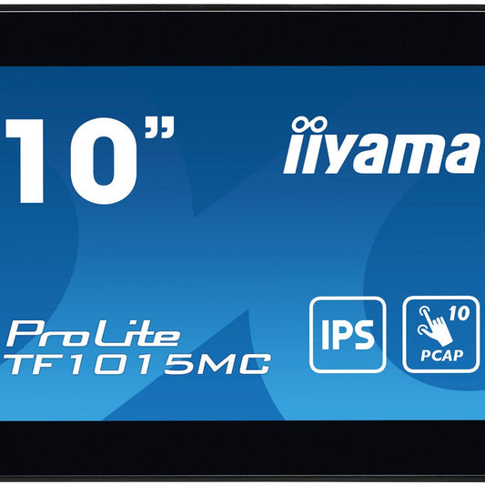 Dark Cyan iiyama ProLite TF1015MC-B3 10.1" 10pt PCAP Open Frame IPS Touch Screen