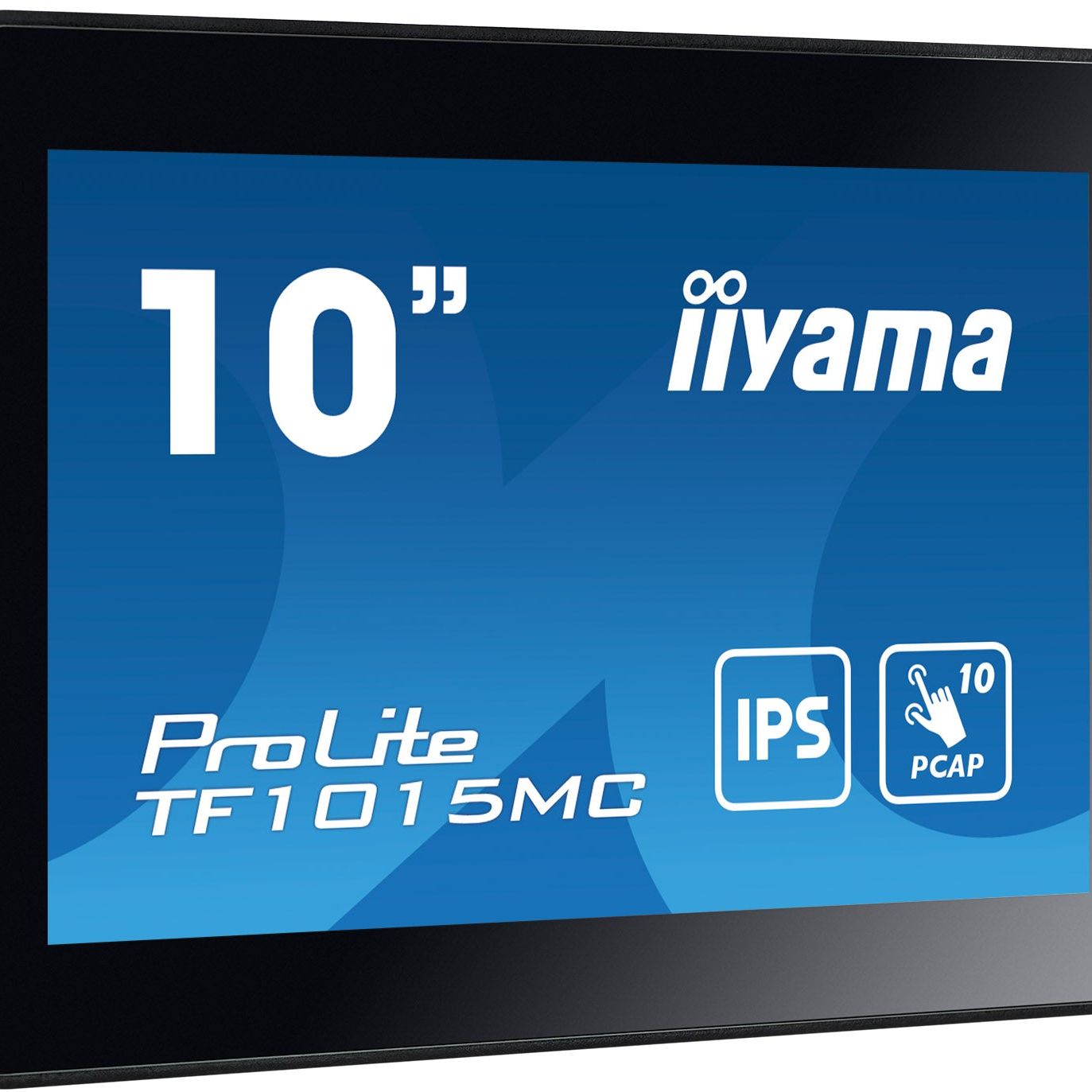 Dark Cyan iiyama ProLite TF1015MC-B3 10.1" 10pt PCAP Open Frame IPS Touch Screen