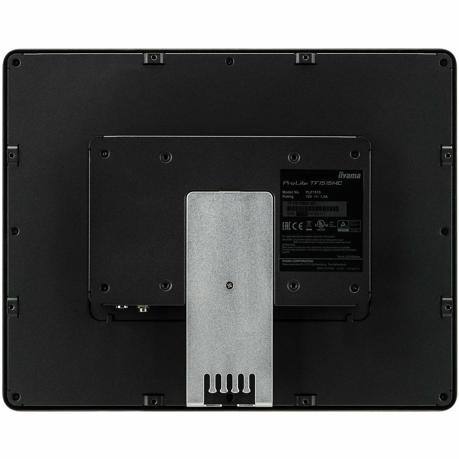 Black iiyama ProLite TF1515MC-B2 15" IP65 Open Frame Touch Screen