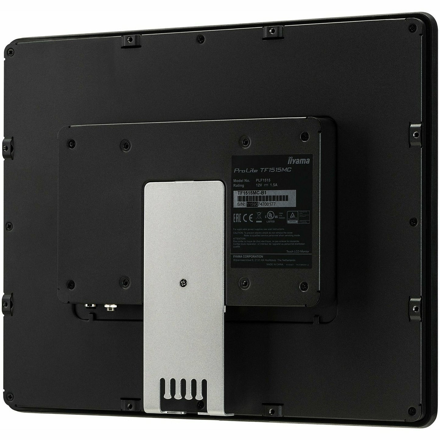 Black iiyama ProLite TF1515MC-B2 15" IP65 Open Frame Touch Screen