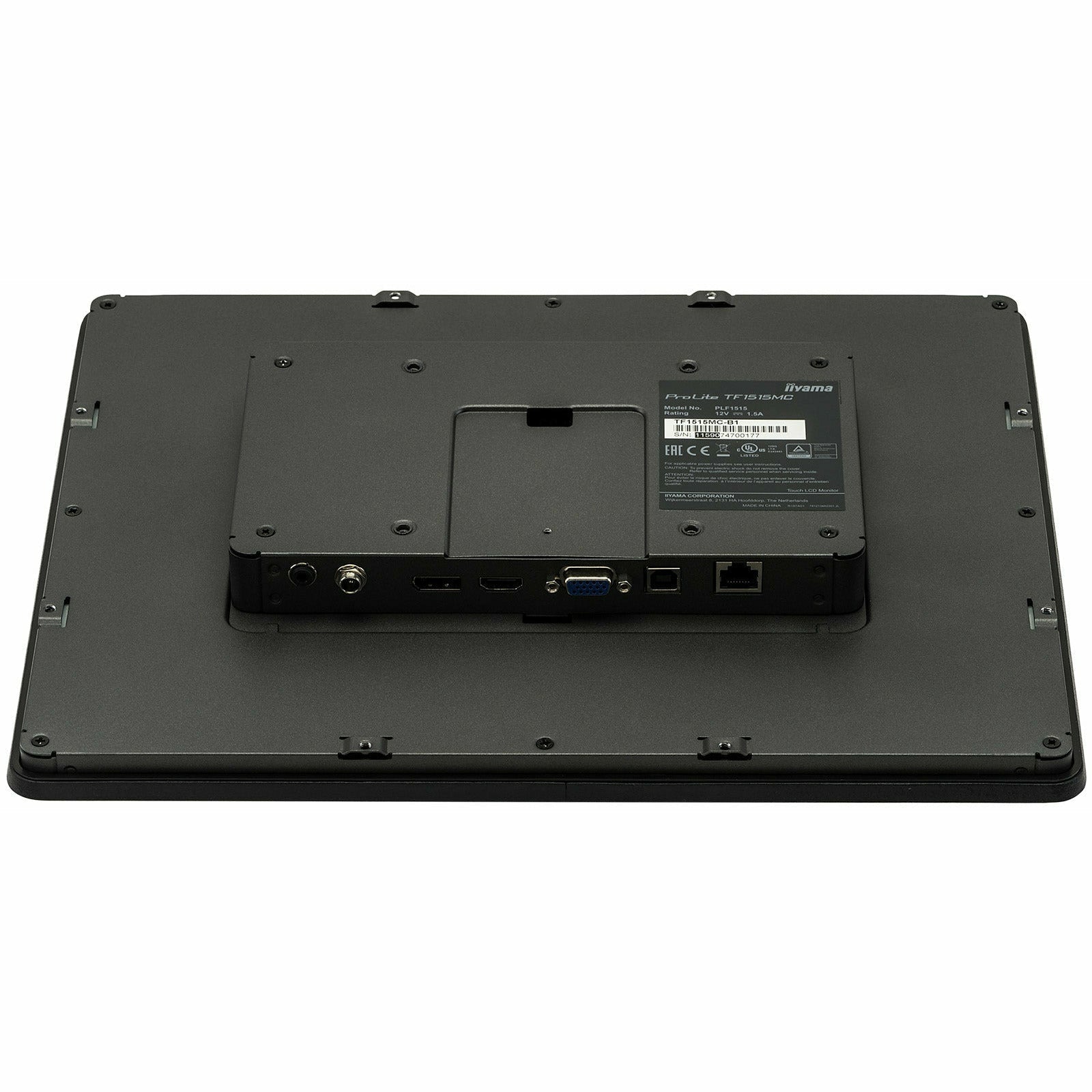 Dark Slate Gray iiyama ProLite TF1515MC-B2 15" IP65 Open Frame Touch Screen